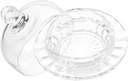 Glass Storage Jar Candy Jar Cookie Airtight Sugar Container Decorative