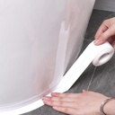 10.5Ft Caulk Tape Waterproof Self Adhesive, White Bathroom Toilet Caulk Strip Bathtub Sealing Tape for Bathroom Kitchen Shower Bathtub Toilet