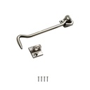 Volo Premium Aluminium Gate Hook/Stopper voor raampoort/deur. Pak van 6 stuks