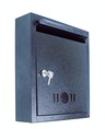 Mail Box Letter Box voor thuis en Gate Wall Mount Box zwart (grootte 11 * 9 * 3 inch)