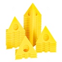FDKJEJC 36 Schilders PyramidStands - Paint Triangle Stands, Paint Stands for Painting,Mini Cone Paint Stands for Cabinet and Door Risers Support (20)