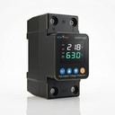 amiciSmart 63A automatische over/onder spanning en overbelastingsbeveiliging
