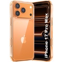 TheGiftKart Ultra-Hybrid Crystal Clear Back Case Cover voor iPhone 17 Pro Max 