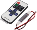 Mini RF LED Dimmer met Jack 5V 12V 24V DC Single Color Light Controller 11 Key Wireless Remote 12A Helderheid Snelheid Verstelbaar voor 2835 3528 5050 LED Strip