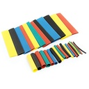 Rpi winkel - 93 stuks Polyolefine Heat Shrink Tube, Isoled Wire Kabel Sleeving Wrap, Multicolour - 8 Different Cut Grootte zonder doos (iPhone's bliksem of oplaadkabel reparatie sleeve)