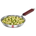Hawkins 20 cm Bakpan, Triply Stainless Steel Fry Pan, Induction Fry Pan, Kleine Frying Pan, Zilver (SSF20)