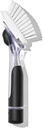 OXO Good Grips Soap Dispensing Dish Scrub Brush, Cleaning Brush for Kitchen