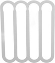 Wall Capsule Holder Compatible For VertuoLine Capsule Pods Vertically Horizontally Mounted Coffee Capsule Rack Storage (plastic 2)
