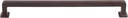Top Knobs TK706SAB Transcend Collection 9" Ascendra Pull, Sable