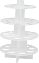 30 Holes Coffee Carousel Holder Pod Organizer Storage Rack Acrylic Modern Design Home Office Kitchen