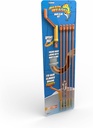 FlexiSnake Drain Weasel Sink Snake Hair Clog Remover Tool, Pipe, Bathroom, Bathtub Cleaner, 18-inch, Made in the USA, 5 Wands and Removable Handle