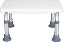 Bath Stool Shower Seat Non-Slip Shower Chair Adjustable Height Bathtub Bench for Elderly Disabled, Secure Bathing Solution