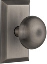 Nostalgic Warehouse Studio Plate & New York Round Door Knob