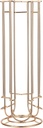 Coffee Capsule Holder, Iron Wire Coffee Pod Storage Rack Shelve Holding 18PCS Capsule Gold(Gold)
