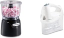 Hamilton Beach Electric Vegetable Chopper & Mini Food Processor (72850) and Hamilton Beach 6-Speed Electric Hand Mixer