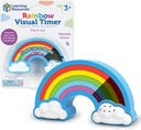 Learning Resources Rainbow Visual Timer, 1 Piece, Ages 3+, Teacher Resources, School Supplies for Teachers, Social Emotional Learning Toys