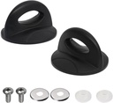 2Pcs Universal Pot Lid handle, Easy Grip Replacement Knob - Compatible with Glass, Steel, and Crockpot Lids - Heat Resistant, Accessories for Kitchen Cookware, Casseroles and Saucepans.