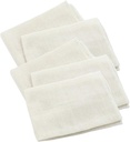 Pokinge 5pcs Square Steamer Cloth Food Filter Cloth,Cotton Steamer Liners with Fine Mesh,Non-stick Baking Mats,Foldable Steaming Tools for Dumplings Buns