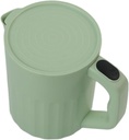Electric Egg Beater Rice Washer Hand Mixer Multifunction Stirring Stand Mixer Mixing Cup for Washing Whipping Filtering, Green