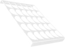 TEHAUX 30 Grid Capsule Organizer Rack Espresso Capsule Holder Kitchen Shop Cabinet Drawer Storage Display Rack