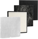 Rabbit Air, Genuine Original Air Purifier Filter - MinusA2 Filter Replacement Kit and HEPA Filter Replacement Compatible with Models SPA-700A and SPA-780A/N (with Odor Remover Customized Air Filter)