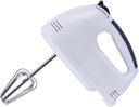 Electric Egg Beater 7 Speed Cream Hand Mixer with Turbo Beater Home Kitchen Use for Making Cake & Baking White 15.5 * 17.5 * 13cm fine