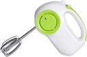 220V Multi-Function 5 Speed Control Adjustment Handheld Automatic Egg Beater Mixer Cake Baking Mixer Electric Kitchen Appliances (Green) (Green)