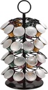 Coffee Capsules Organizer Rack, Rotating 360° Coffee Pod Carousel Appropriate with, for 40 Coffee Capsules