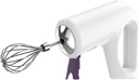 PRETYZOOM 1pc Milk Frother Electric Whisk Automatic Handheld Egg Beater for Cooking
