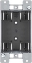 Newhouse Hardware 1-Gang PVC Old Work Electrical Outlet Box (3-Pack) | 14 cu. in. Plastic Junction Box for Switches, GFCI, or Duplex Receptacle Outlet | Old Work Electrical Box for Home Improvement