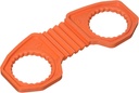 AME INTL 62600-10 Zafety Lug Lock 3.5" x 33mm, Orange, 300° Angle – Prevents Loose Lug Nuts, 10-Pack