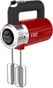 Remington Russell Hobbs MX3100RDR Retro Style Hand Mixer, 4 Speeds + Turbo Boost, Red